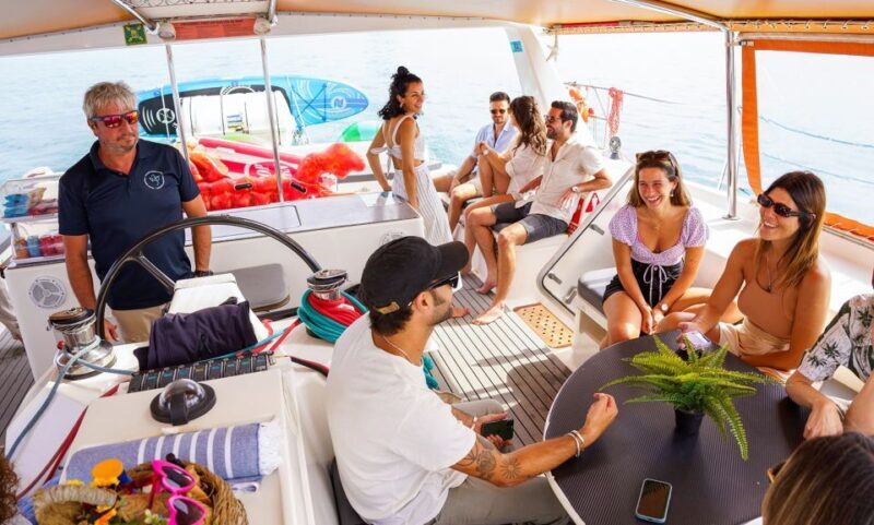 Barcelona: Sunset or Day Catamaran Cruise with Tapa & Drink - FAQs