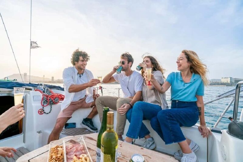 Barcelona: Sunset sail trip, GINTONIC workshop and open bar - The Sum Up