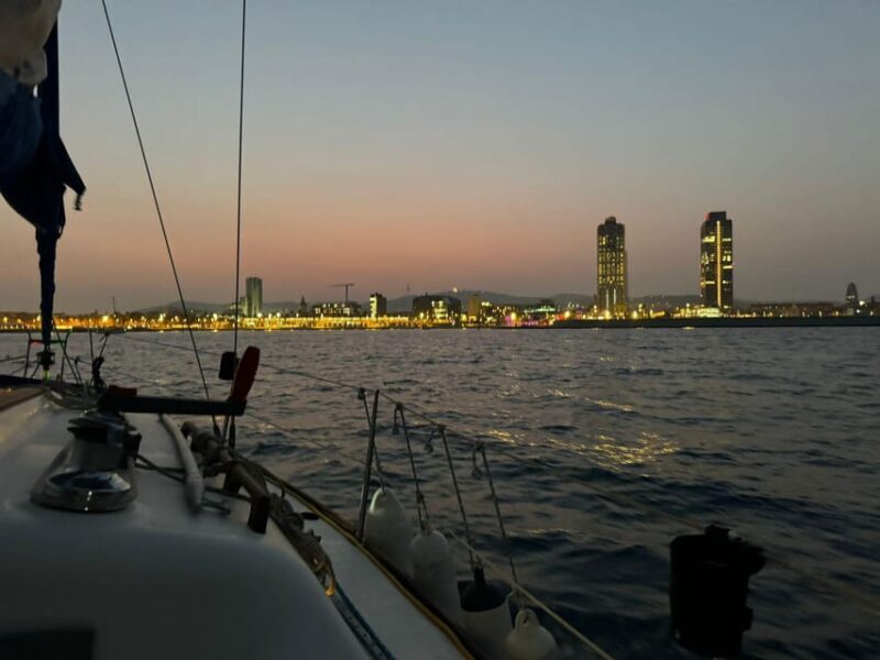 Barcelona: Sunset Sailboat Cruise with Drinks and Snacks - Key Points