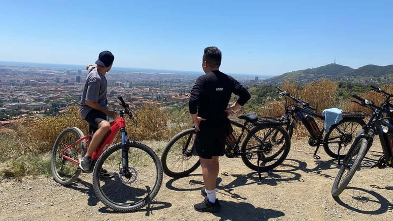 Barcelona to Tibidabo: Hidden Gems & Scenic Views eBike Tour - Exploring Barcelona on an e-bike