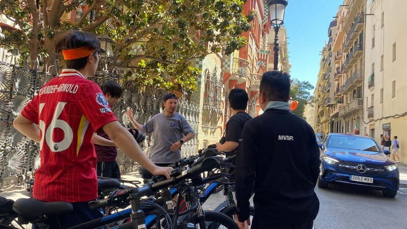 Barcelona to Tibidabo: Hidden Gems & Scenic Views eBike Tour - The stops along the way