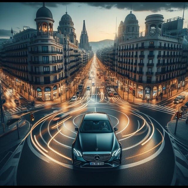Barcelona Tour: by iconic places in luxury cars with guide. - Key Points