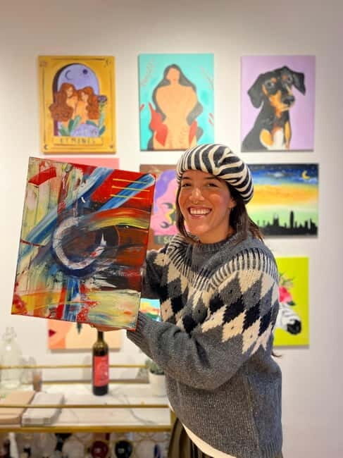Barcelona: Wine and Art! Unlimited Wine and Local Artists - A Closer Look at the Barcelona Wine and Art Experience