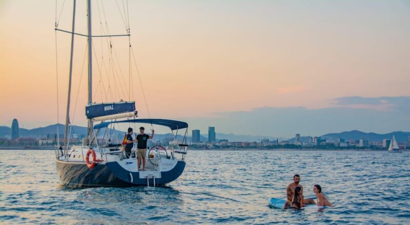Barcelona:Private Sailing excursion along the coast + brunch - A Unique Way to See Barcelona: Private Sailing Along the Coast with Brunch