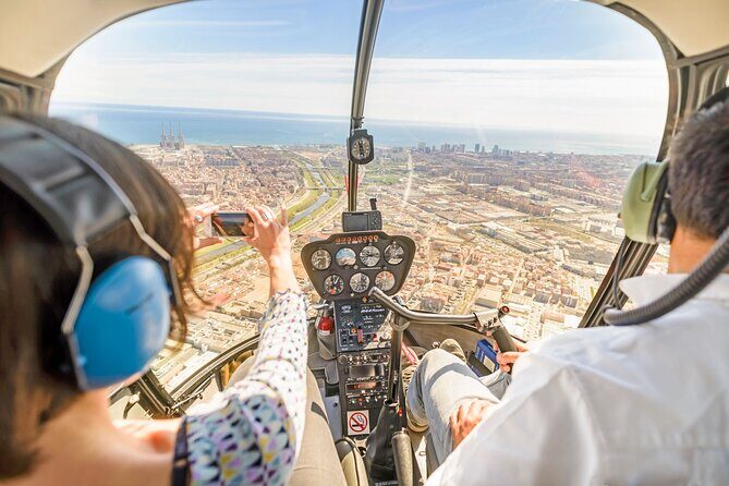 Barcelona's Panoramic Helicopter Flight with Video Included - Key Points