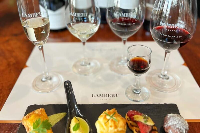 Barossa Valley: Canape and Wine Pairing at Lambert Estate - Key Points