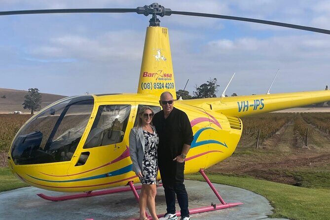 Barossa Valley Scenic Helicopter Flight & Private Wine Tour - Experience the Best of the Barossa Valley with a Private Helicopter and Wine Tour