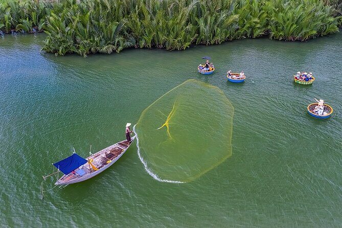 Basket Boat in Hoi An( visit water coconut forest,Crab fishing ) - Frequently Asked Questions