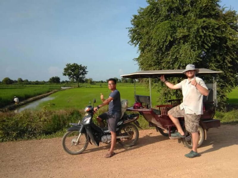 Battambang family tuktuk tour BambooTrain/Wat Banan/Bat cave - Exploring Battambang by Tuk-Tuk: A Deep Dive