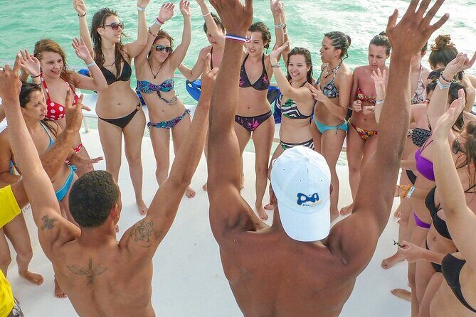 Bavaro Catamaran: Sail, Snorkel & Party with Drinks and Snacks - Key Points