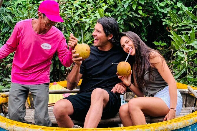 Bay Mau Cooking Class with Market Tour and Basket Boat Ride - Cooking in a Charming Stilt House