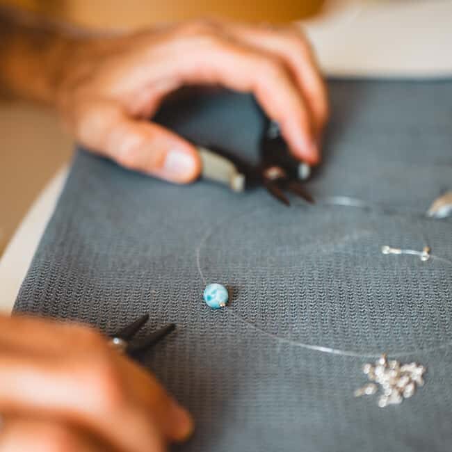 Bayahibe: Create your own Larimar stone jewelry - An In-Depth Look at the Larimar Jewelry Workshop Experience