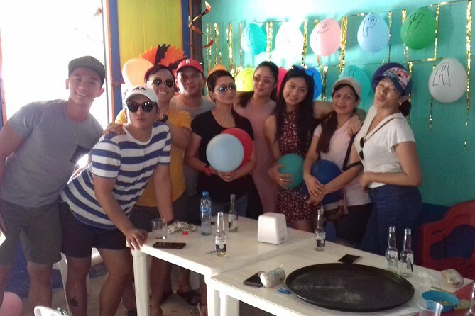 BEACH DAY IN LOS ARRECIFES RESTAURANT-open bar and lunch. - Key Points