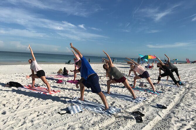 Beach Yoga on Redington Shores - Beach Yoga on Redington Shores: A Refreshing Way to Start Your Day