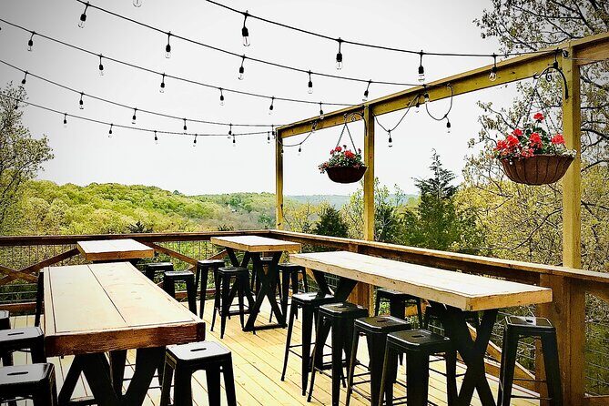 Bear Creek Winery and Brewery history, tasting, with lunch tour - A Taste of Ozarks: The Bear Creek Winery & Brewery Experience