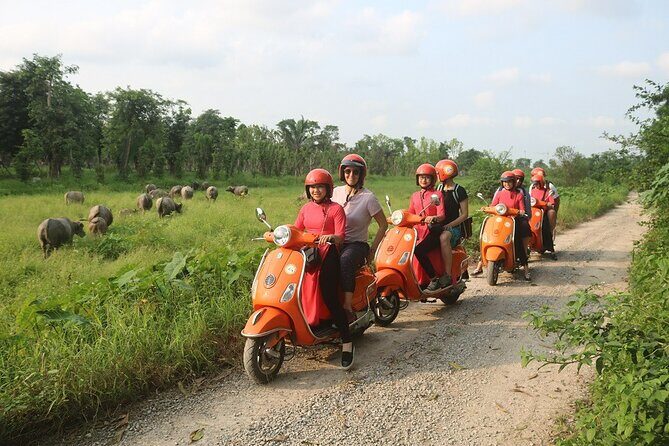 Beautiful Female Riders Vespa Red River Countryside Tour 5 Hours - Why This Tour Stands Out