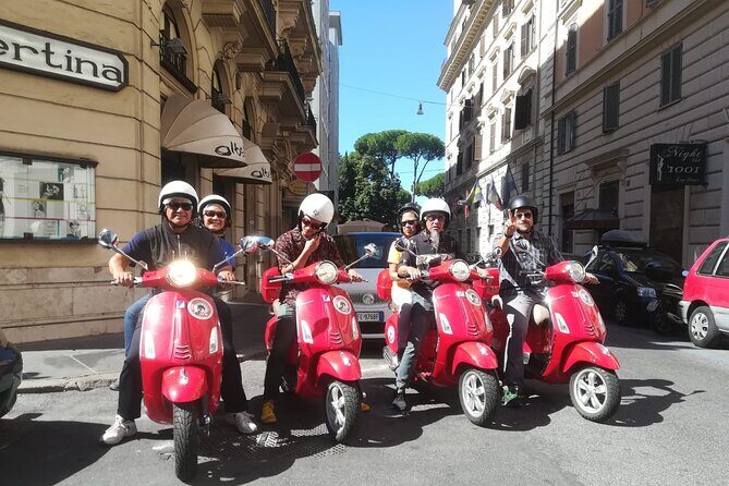 Beautiful Roma Tour on Vespa with Driver - Frequently Asked Questions
