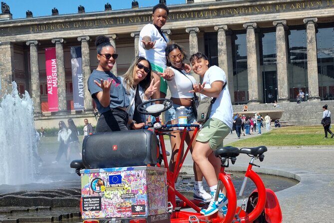 Beer Bike & Party Bike Highlights Berlin City Tour including pick-up - The Experience: What to Expect