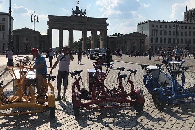 Beer Bike & Party Bike Highlights Berlin City Tour including pick-up - FAQ