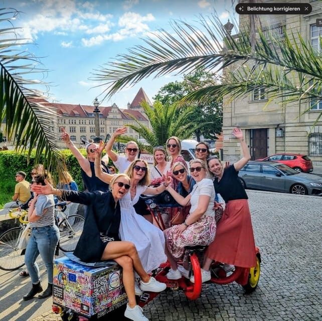 Beer Bike & Party Bike: Unforgettable Berlin City Tour incl. pickup - Experience the Best of Berlin on a Beer Bike & Party Bike Tour
