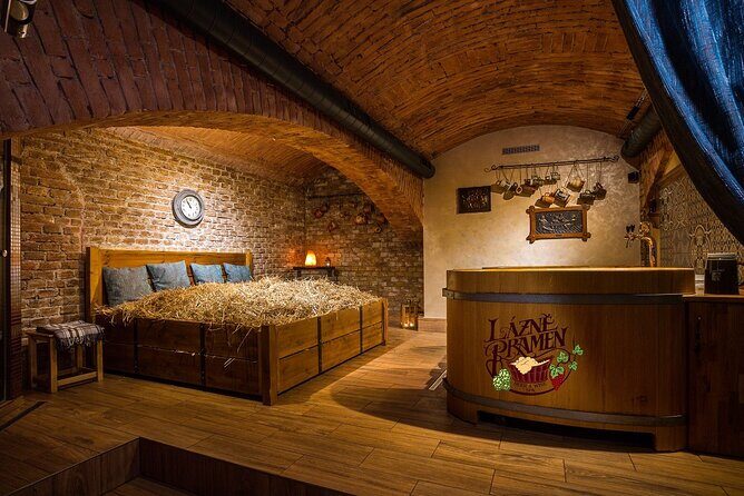 Beer Spa for 2 people/ 1 tub - 1 hour Activity in Prague - A Refreshing Take on Czech Beer Culture: The Prague Beer Spa for Two
