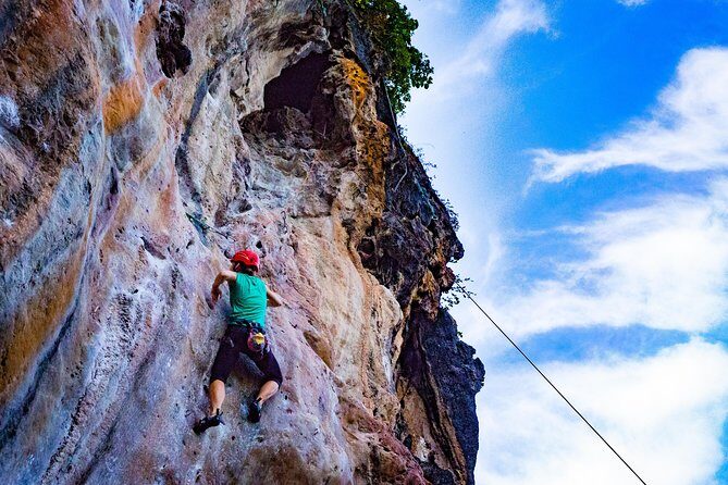 Beginner's Full Day Rock Climbing and Caving Tours at Railay Beach in Krabi - The Sum Up