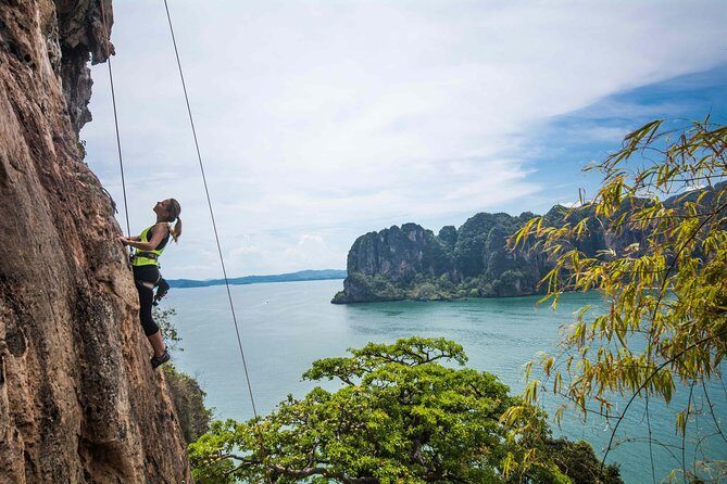 Beginner's Half-Day Rock Climbing Tours at Railay Beach Krabi - Key Points