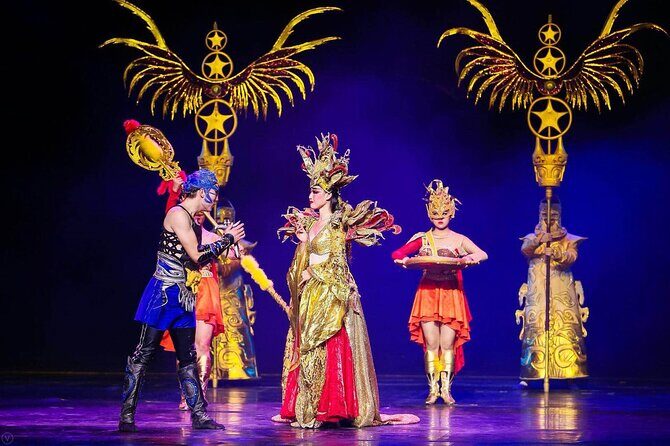 Beijing Night Golden Mask Dynasty Show Ticket with Guide and Pickup - An Evening in Beijing with the Golden Mask Dynasty Show