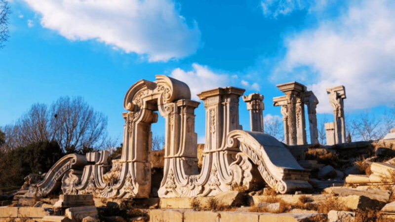 Beijing: Old Summer Palace Ruins Park Admission Ticket - The Experience of Exploring the Ruins