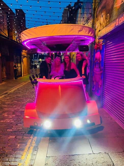 Belfast: 2-Hour Pub Golf Tour on Party Bike - The Experience in a Nutshell