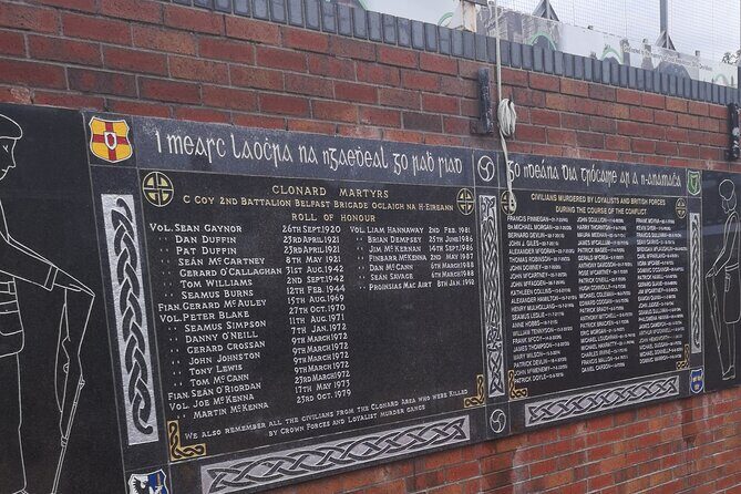 Belfast black taxi tours - Key Points