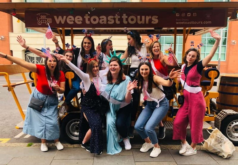 Belfast: Cathedral Quarter Beer Bike Tour - Key Points