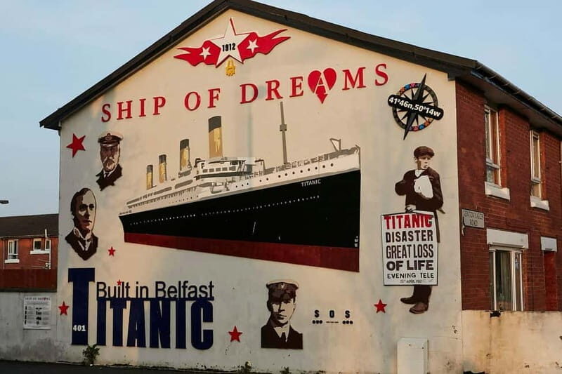 Belfast Day Tour with Peace walls, Titanic & Irish whiskey - Authenticity and Value