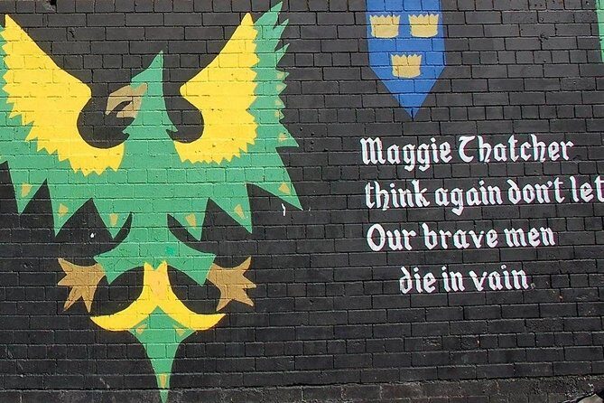 Belfast history of terror & mural 1 hr express private taxi tour - A Closer Look at Belfast’s Troubled Past in Just One Hour