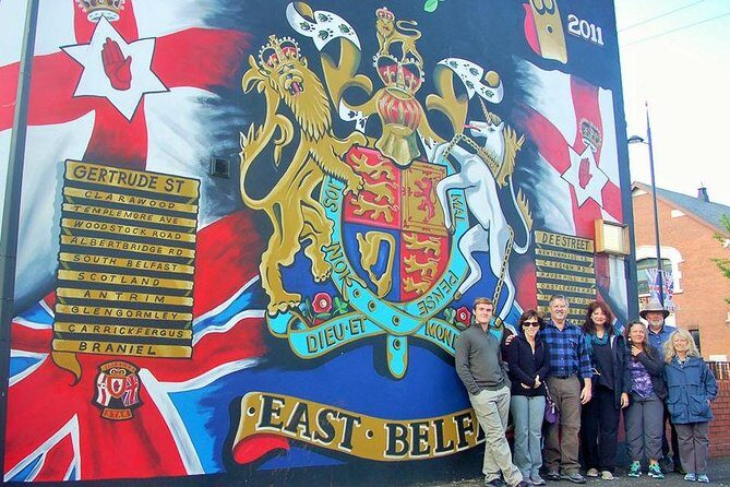 Belfast original taxi drivers 2hr of The history of terror tour - In-Depth Itinerary Breakdown