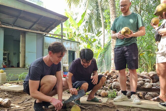 Ben Tre Half Day Tour with Scooter, Sailboat and Mekong Food - Market Wandering and Fruits Tasting