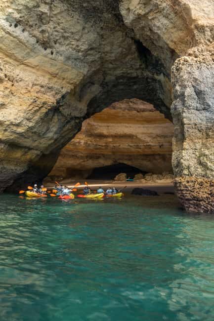 Benagil Kayak Tour  Small Group With 2 Guides - What’s Included and What to Bring