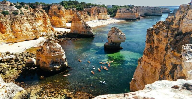 Benagil: Sunrise kayak tour Benagil caves and secret spots - The Experience in Detail