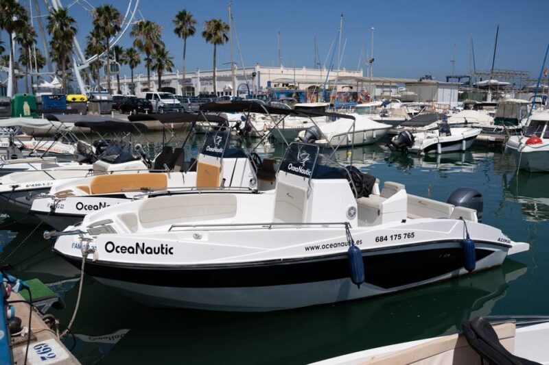 Benalmadena: Boat Rental in Malaga for hours - FAQs
