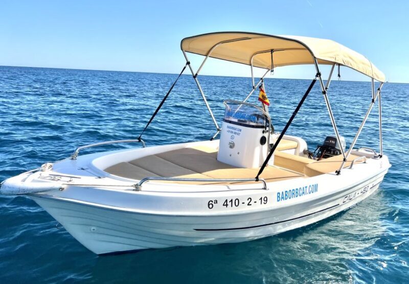 Benalmádena: Costa del Sol License-Free Boat Rental - FAQ