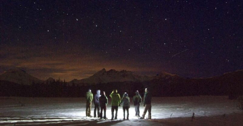 Bend: Guided Moonlit Snowshoe Tour - Learning Snowshoeing From a Naturalist