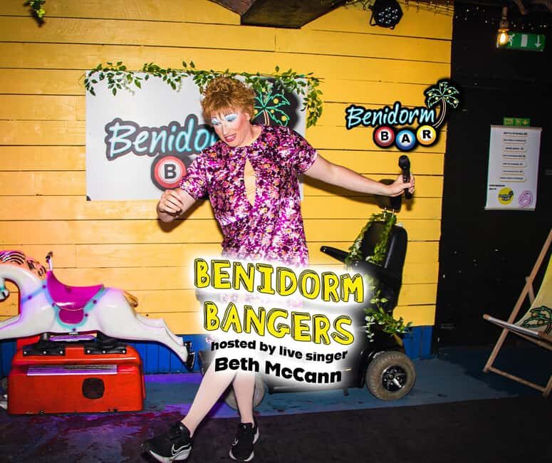 Benidorm Bangers with Live Singers - Experience a Night of Fun and Music at Benidorm Bangers with Live Singers