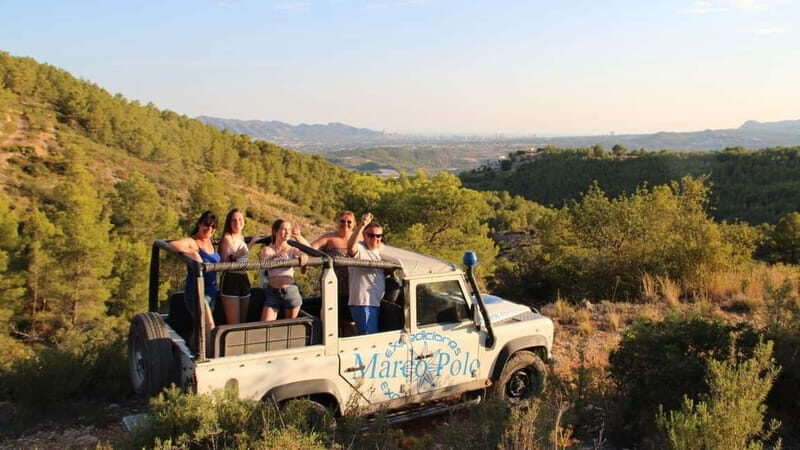 Benidorm: Mountains Half-Day Jeep Trip to Algar Waterfalls - Key Points