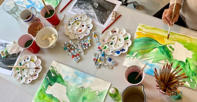 Bergen: paint Norwegian landscape with watercolor - Final Thoughts