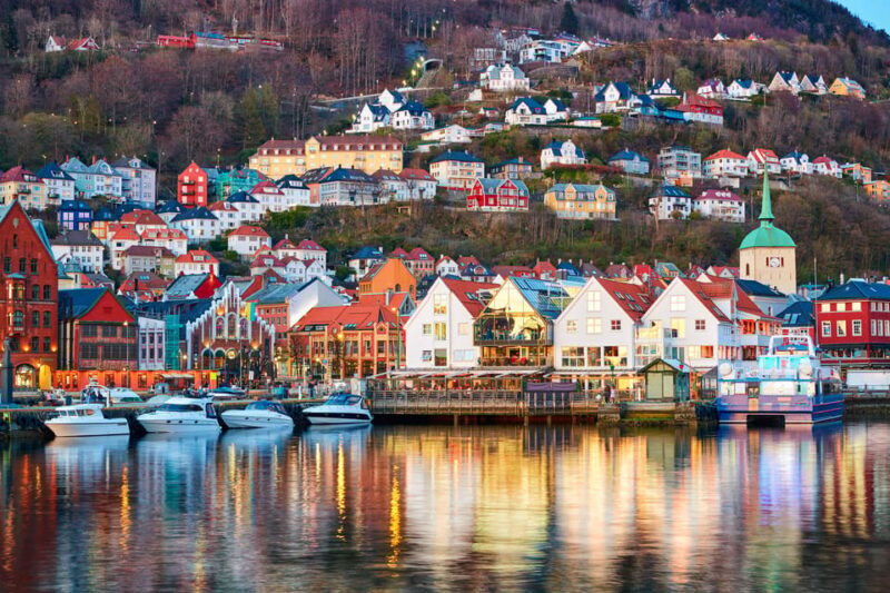 Bergen: Sightseeing Walking Tour with Ferry Ride - Key Points