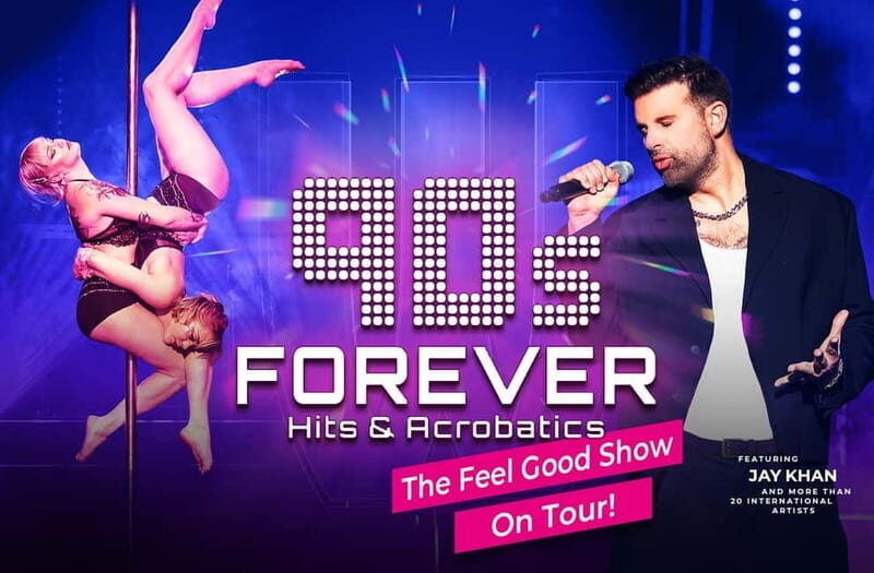 Berlin: "90s Forever - Hits & Acrobatics" - Varieté Show - Experience the 90s Like Never Before in Berlin