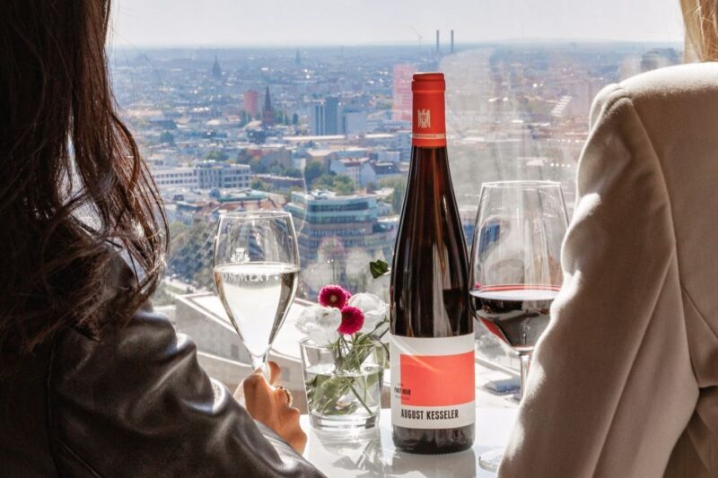 Berlin: Combo-Ticket for Panoramapunkt with Crémant at Café - Authentic Traveler Feedback