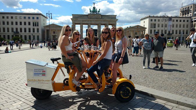 Berlin : Guided Private Sightseeing Tours with Funbikes, Teambikes - An In-Depth Look at the Berlin Funbike Tour