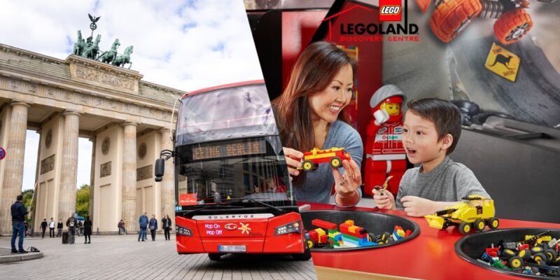 Berlin: Hop-On Hop-Off Bus & LEGOLAND Discovery Centre - In-Depth Breakdown of the Itinerary and Attractions