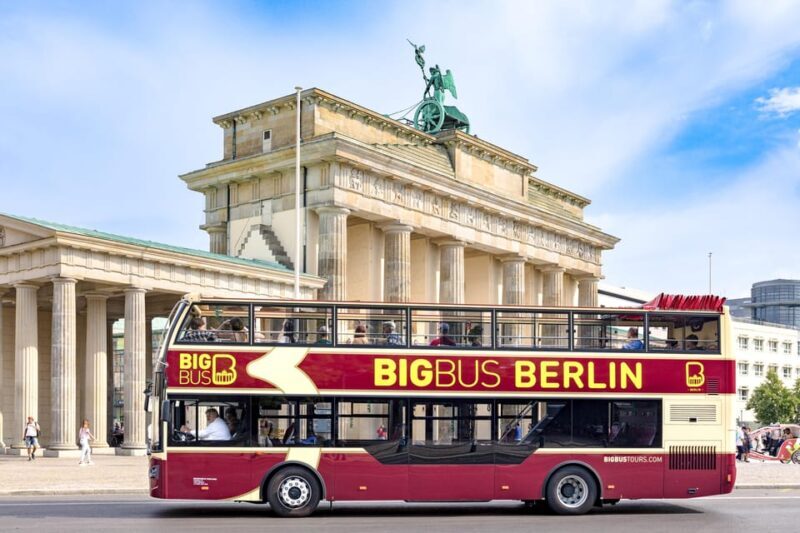Berlin: Hop-On Hop-Off Sightseeing Bus with Boat Options - The Core Experience: Bus Routes and Landmarks